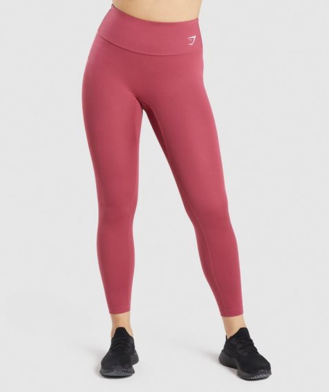 Women's Gymshark Training Leggings Pink | CA 358N70